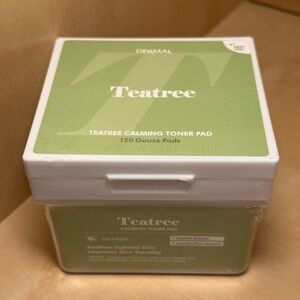 Teatree Calming Toner Pads | 120 Pads | SEALED | Korean Skin Care